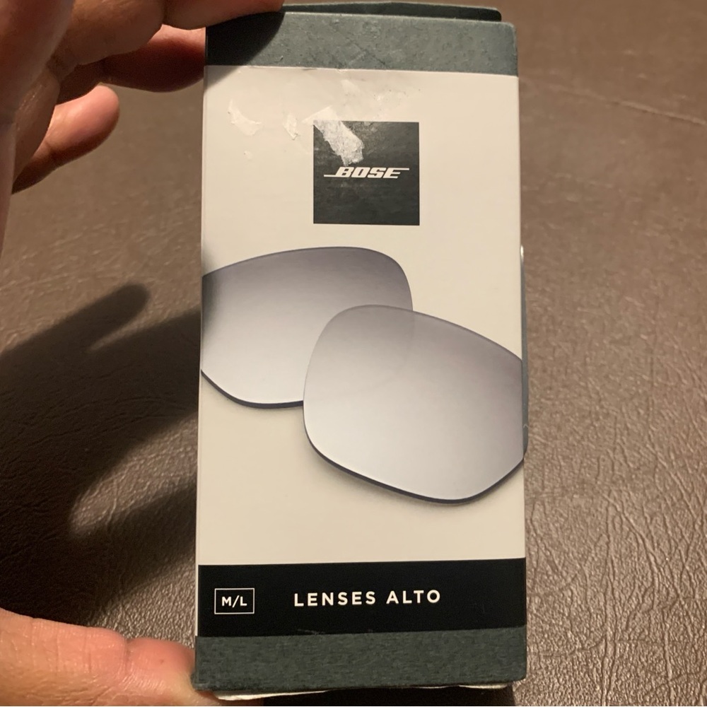 Bose Frames Alto Swappable Polarized Silver Lenses